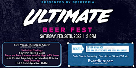 Ultimate Beerfest presented by Beertopia tickets