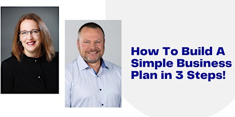 Build a business plan in 3 steps! primary image