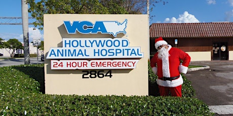 FREE Pet Photo with SANTA at VCA Hollywood Animal Hospital primary image
