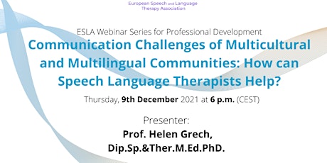 Communication Challenges of Multicultural and Multilingual Communities primary image