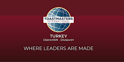 Toastmasters Public Speaking and Leadership Online English, Istanbul primary image