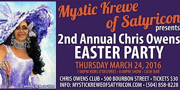 The Second Annual Chris Owens Easter Party