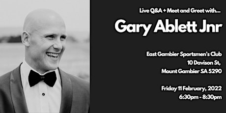 A Night with Gary Ablett Jnr in Mount Gambier tickets