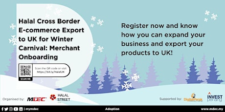 Halal Cross Border E-commerce for Winter Carnival UK; Merchant Onboarding primary image