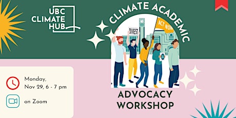 Climate Academic Advocacy Workshop primary image