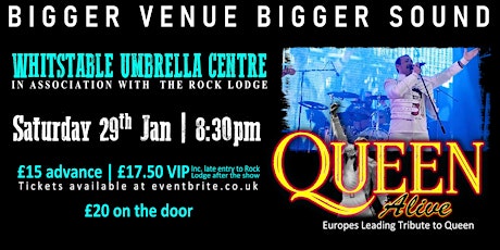 Queen Alive (Queen Tribute) Live in Whitstable tickets