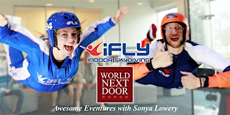 INDOOR SKYDIVING GRAND OPENING! with WORLD NEXT DOOR *2ND DAY ADDED! primary image