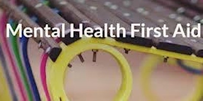 Mental Health First Aid (Adult); full 2 day course (Face 2 Face)