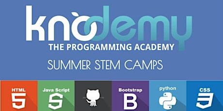 STEM Summer Camps 2016 - Half Day June 13 - August 5th - San Ramon primary image