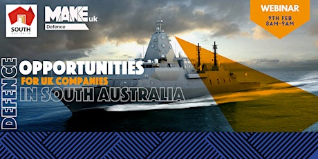 Defence Opportunities for UK Companies in South Australia tickets