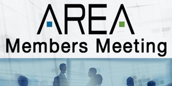 June 3 2016 AREA Members Meeting
