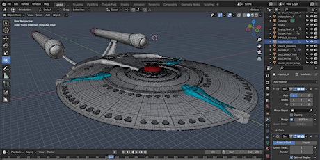 3D Modeling & Texturing in Blender 3D II