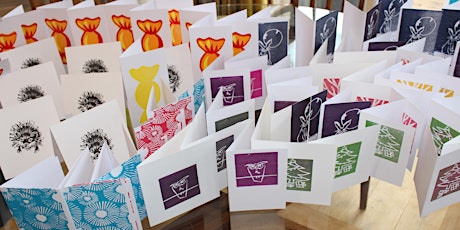 A Lino cutting greeting card workshop primary image
