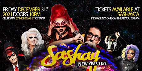 (Cancelled / Cancelé) SASHAY presents SUPERNOVA: A New Year's Affair primary image