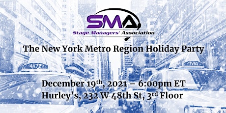 Stage Managers' Association, Holiday Party, NY Metro Region primary image