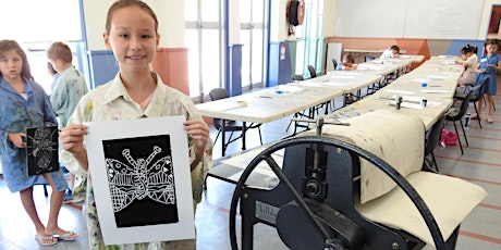 PRINTMAKING MASTERCLASS School Holiday Workshop for 9-14 year old’s tickets