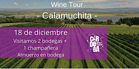 Imagen principal de Wine Tour Calamuchita - 18 de diciembre