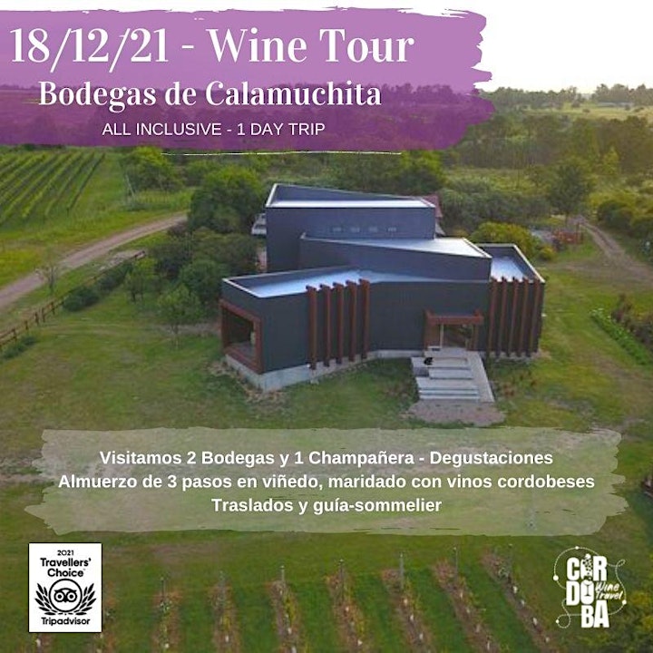 Imagen de Wine Tour Calamuchita - 18 de diciembre