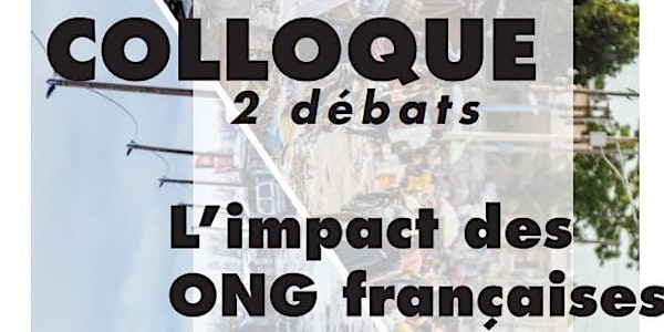 Colloque de géopolitique - L'impact des ONG françaises