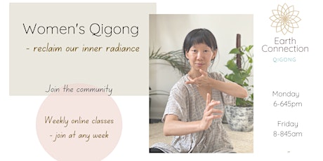 Women's Qigong - reclaim your  inner radiance primary image