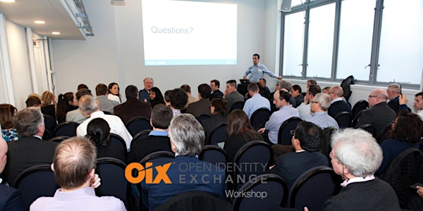 OIX/OIDF Workshop 24th March, 2016 Amsterdam.  Hosted by Verizon.