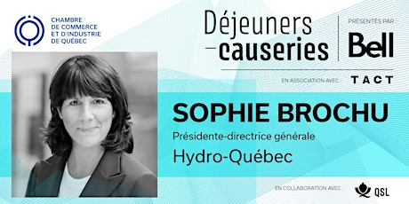 Déjeuner-causerie | Sophie Brochu, Hydro-Québec billets