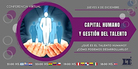 Imagen principal de Conferencia Virtual: Capital Humano y Gestión del Talento