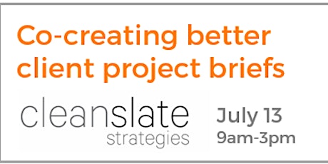 NEW DATE TBA Performance Difference – co-creating better project briefs primary image