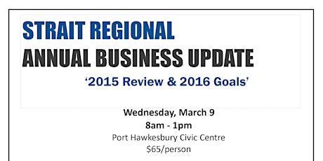 Strait Regional Annual Business Update primary image