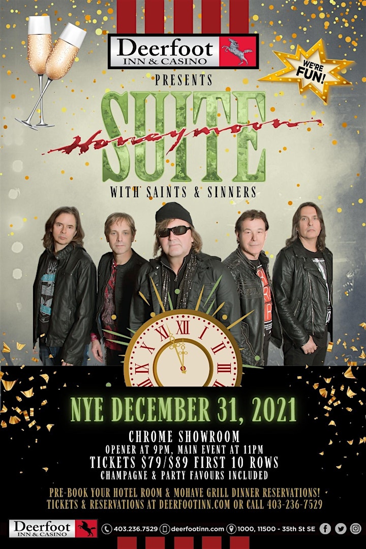 NYE - Honeymoon Suite and special guest image