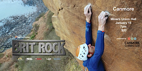 Brit Rock  -  Canmore, supported by Canmore Climbing Gym