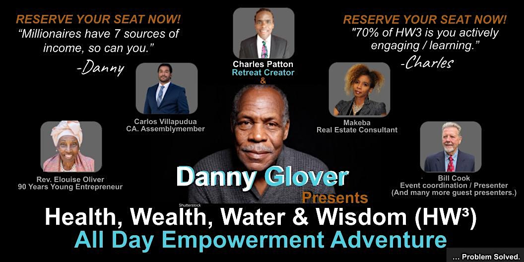FREE- Health, Wealth, Water & Wisdom Workshop- Live