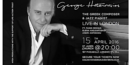 GEORGE HATZINASIOS LIVE IN LONDON:THE CHILD WITH THE DRUM primary image