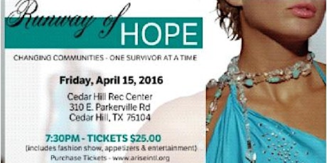 Vendor Table - 2016 Runway of Hope Fashion Fundraiser primary image