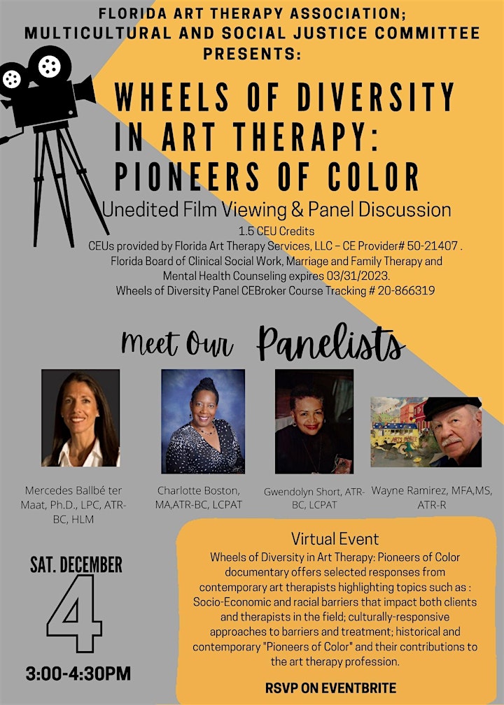 
		Wheels of Diversity: Pioneers of Color Film and Discussion Panel image

