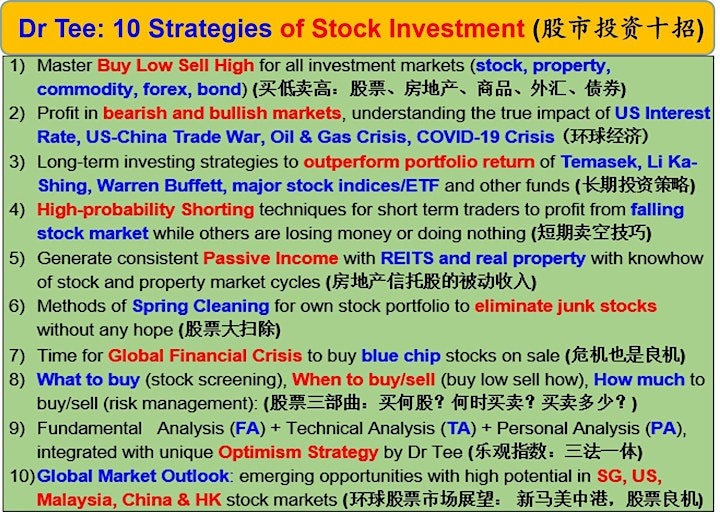 
		Dr Tee Webinar: 10 Secrets of Making Money in Stock, Property, Bond, Forex image
