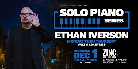 Solo Piano Series: Ethan Iverson primary image