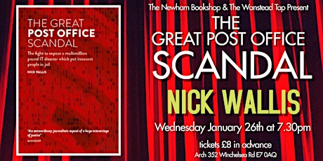 The Great Post Office Scandal with Nick Wallis tickets