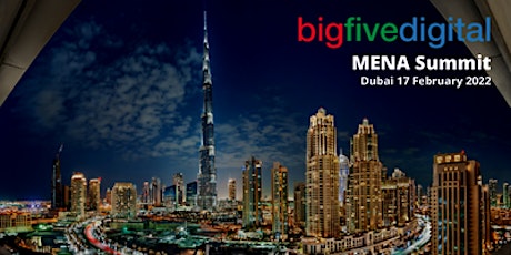 The BigFive Digital MENA Summit tickets