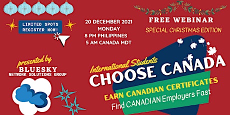 Choose CANADA International Students: Canadian CERTIFICATE and EMPLOYMENT