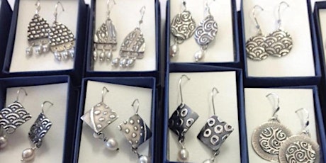 Silver Clay Earrings or Pendants -  Discovery Workshop with Cindy Durant tickets