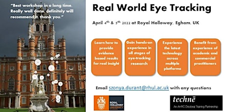Real World Eye Tracking course 2022 tickets