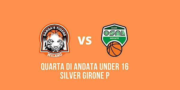 Campionato U16 Silver Girone P Tigers Bianchi - OSAL Novate