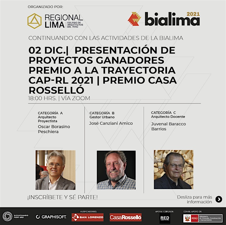 
		Imagen de (CERTIFICADO GRATUITO) PRESENTACIÓN DE PROYECTOS GANADORES | BIALIMA2021
