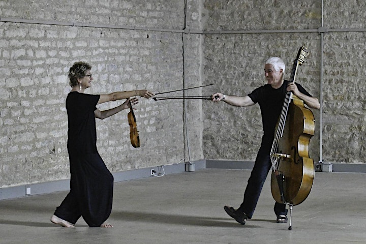 Sundays @ Noon : Maya Homburger - violin and Barry Guy - bass image