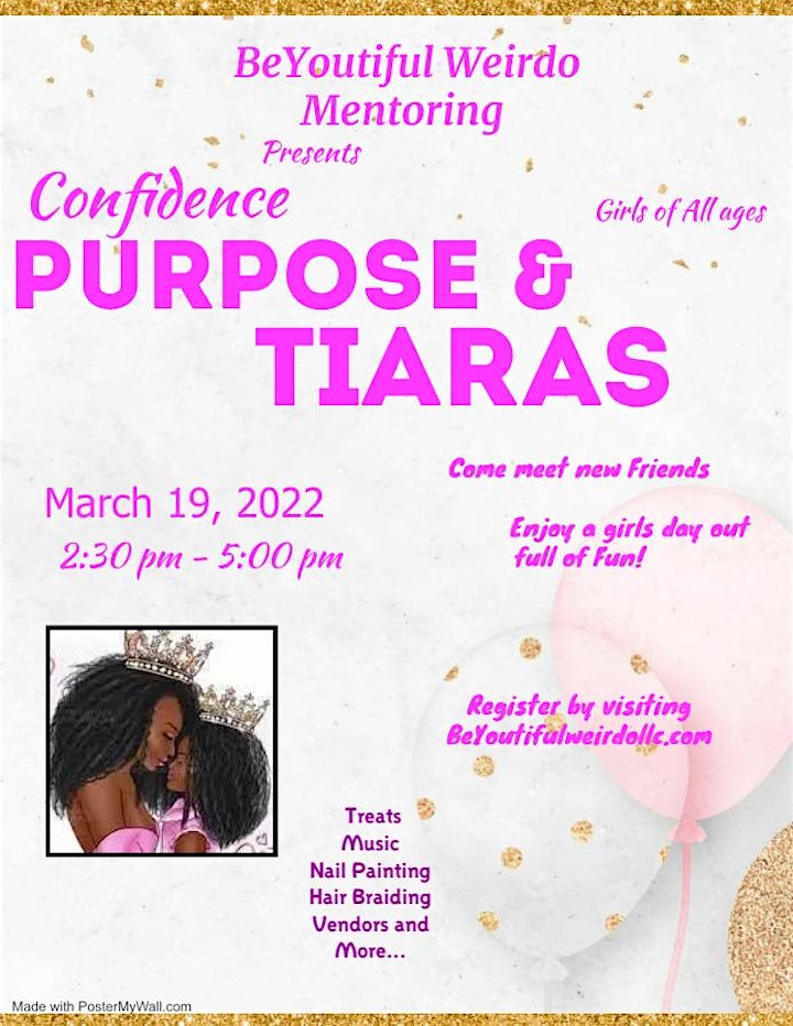 
		Confidence,Purpose and Tiaras Spa day image
