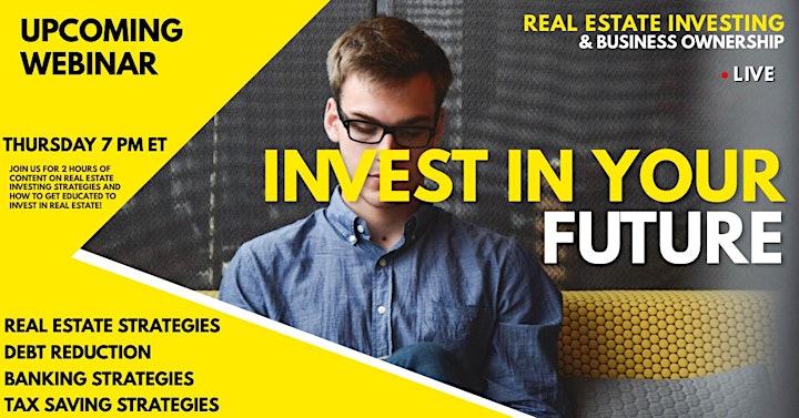 Real Estate Webinar - Learn to Invest in Real Estate image