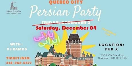Persian Party in Quebec City primary image