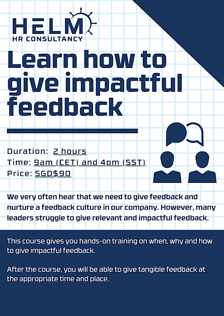 
		Learn How to Give Impactful Feedback image
