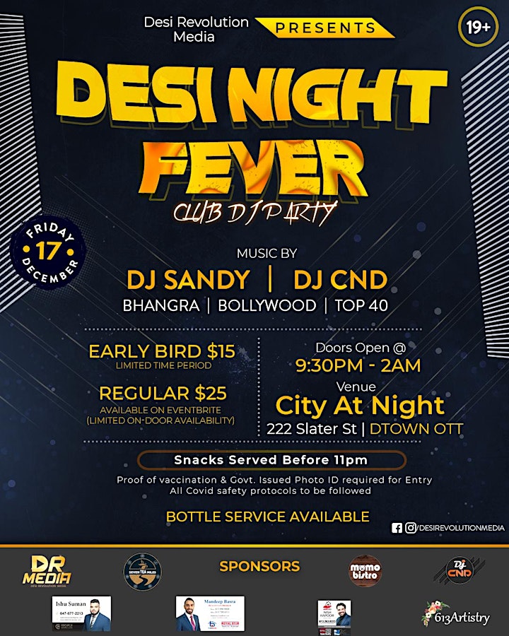 
		Desi Night Fever - Ottawa image
